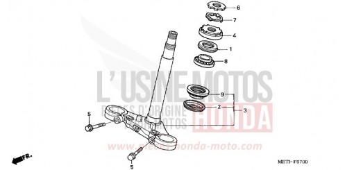STEERING STEM CBF500A4 de 2004